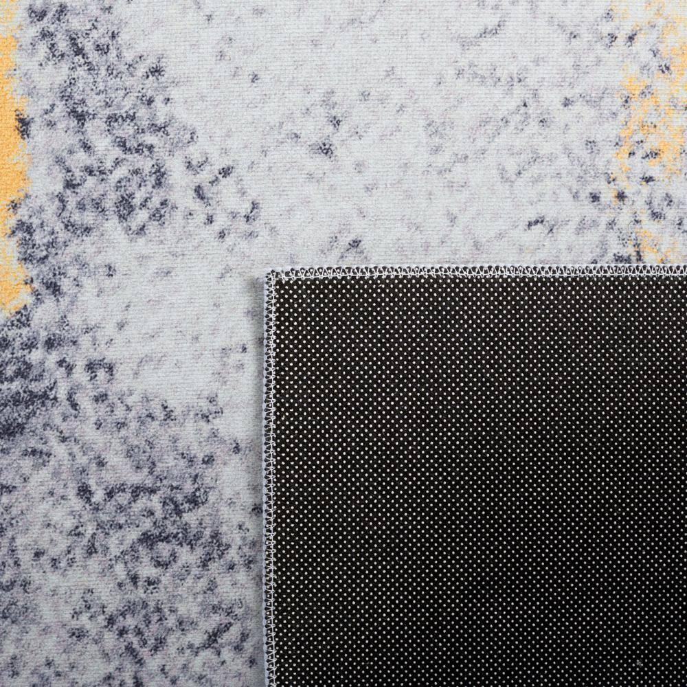 Tacoma TAC803 Power Loomed Machine Washable Area Rug - Grey/Gold - 5'x8' - Safavieh.