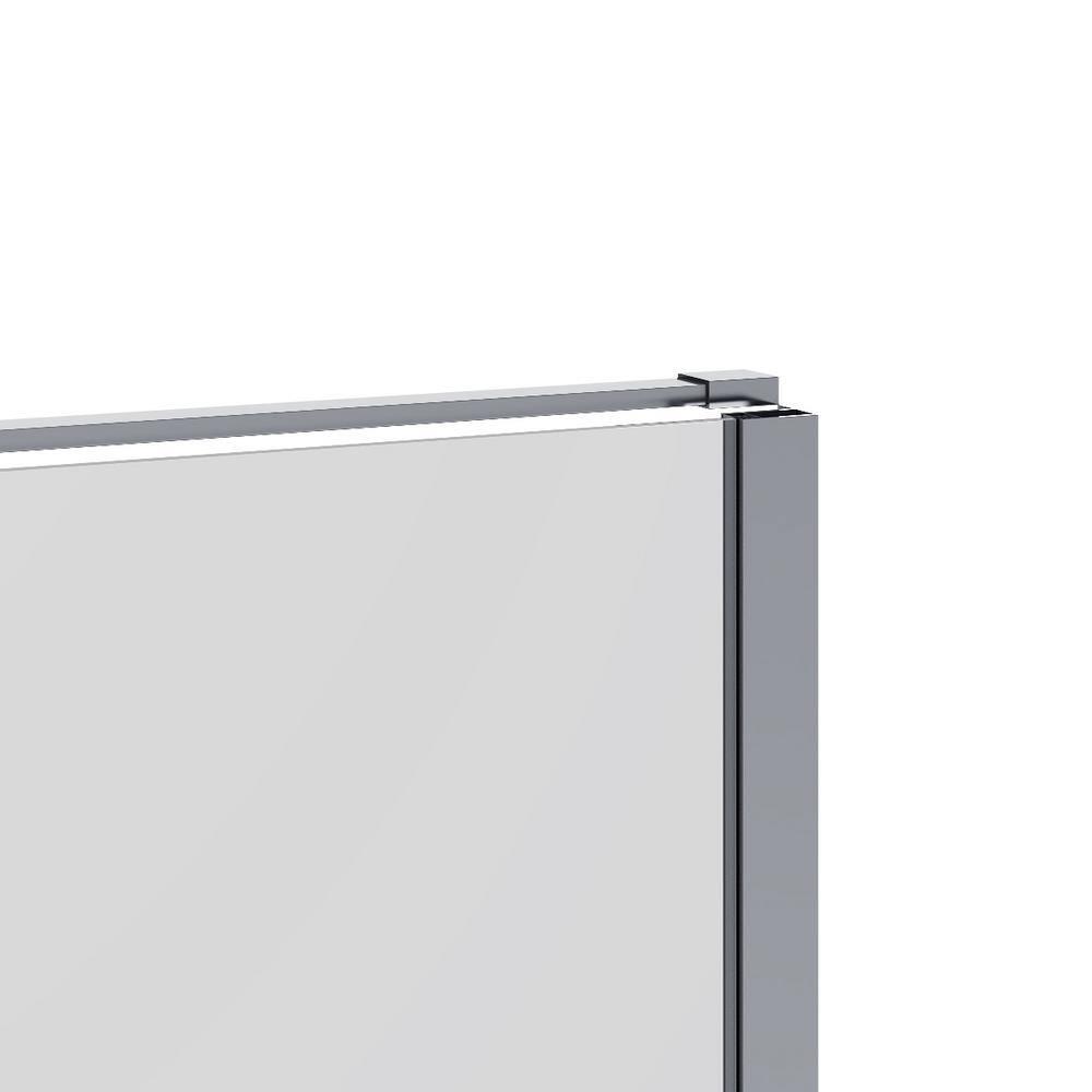 A&E Bath and Shower 48'' - W x 74'' H Door with Tani-48-CHR