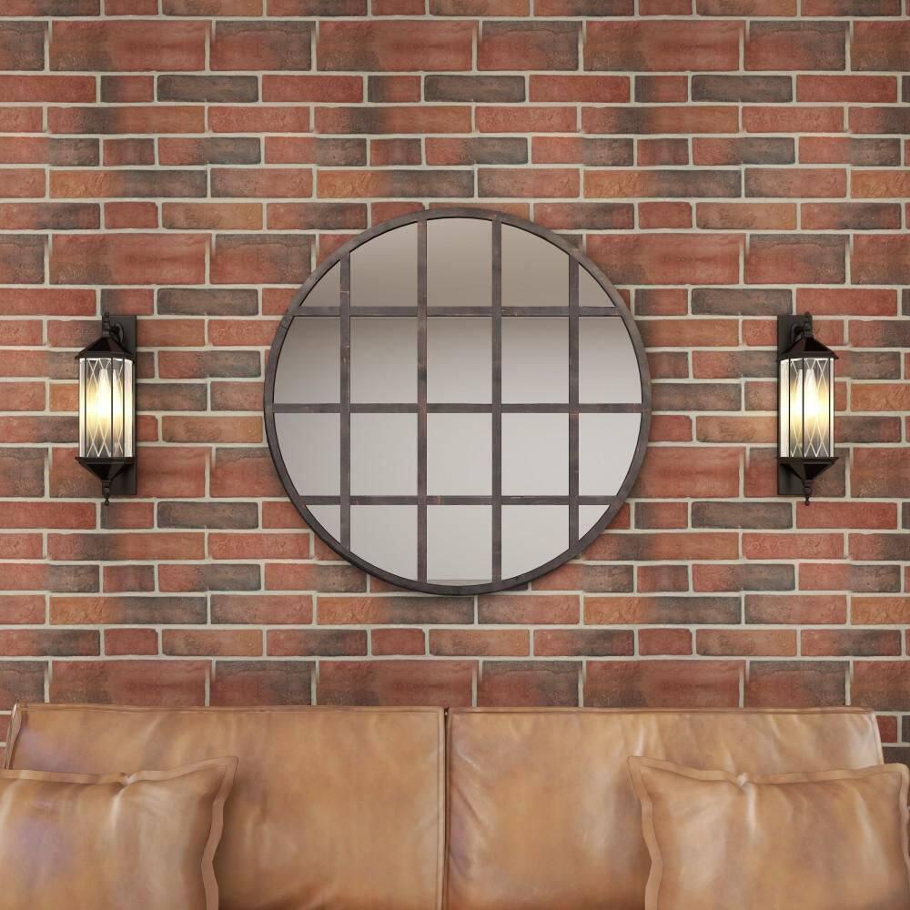 Paneled Modern & Contemporary Accent Mirror