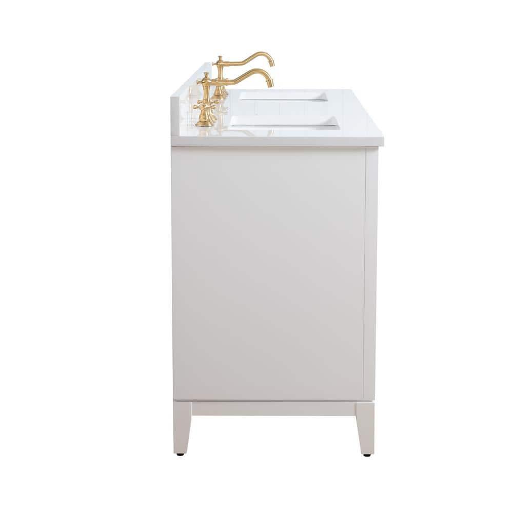 72 Double Bathroom Vanity with Top
