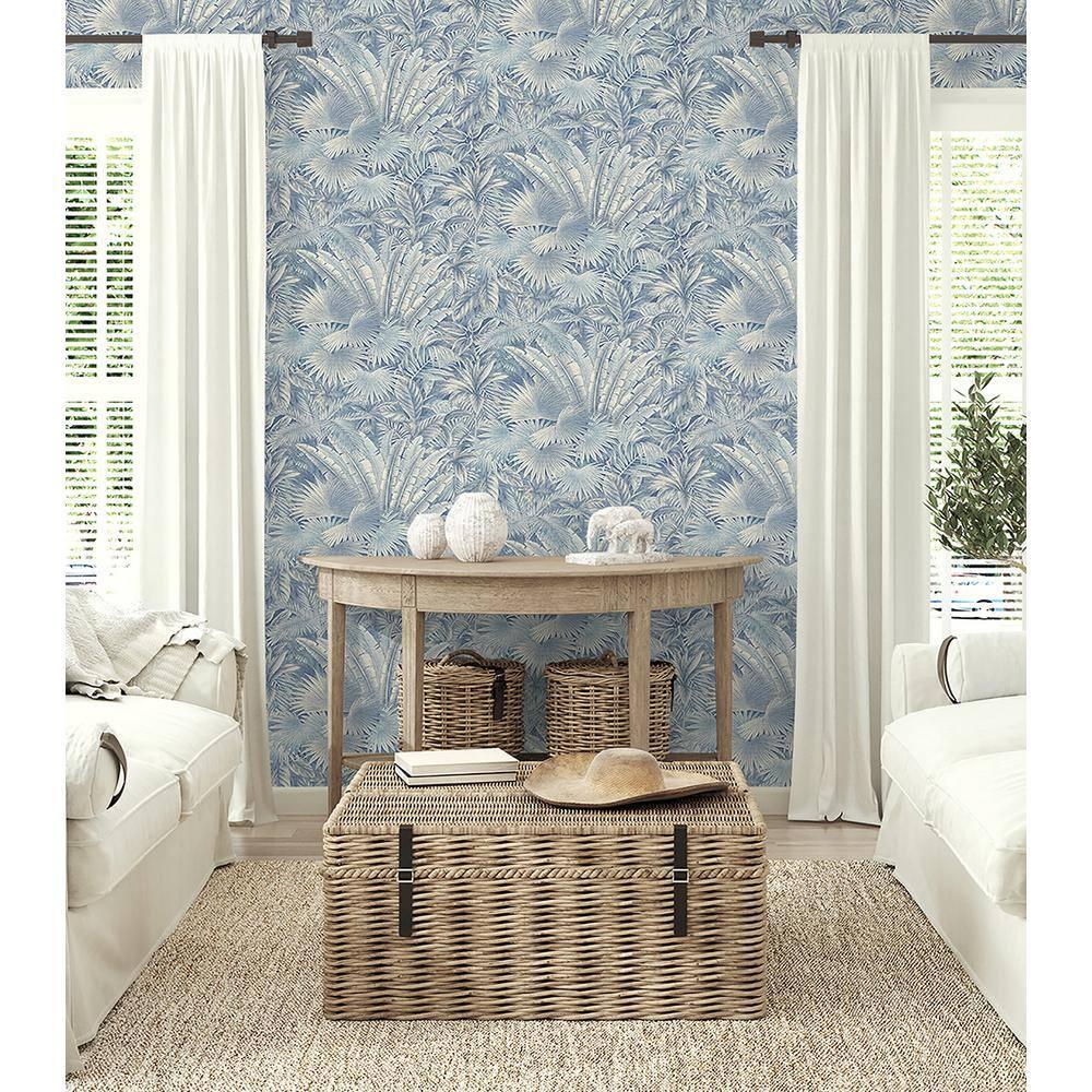 Tommy Bahama Bahamian Breeze Palm 18' L x 20.5" W Peel & Stick Wallpaper Roll