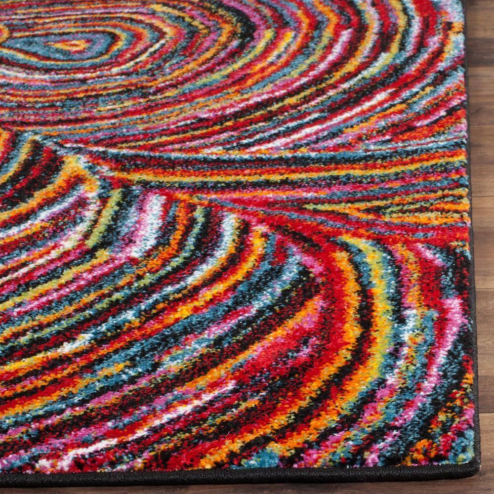 Aruba ARB503 Power Loomed Indoor Area Rug - Multi - 4'x6' - Safavieh