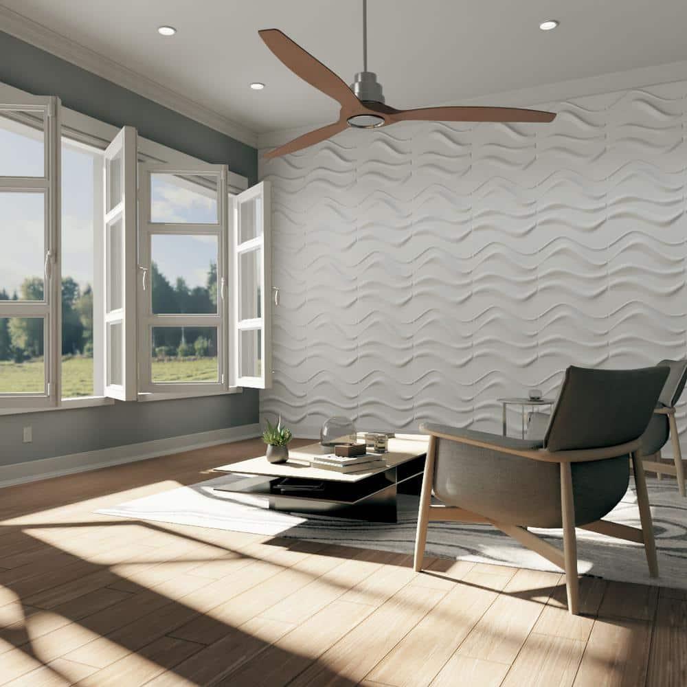 Ekena Millwork Wave EnduraWall Decorative 3D Wall Panel
