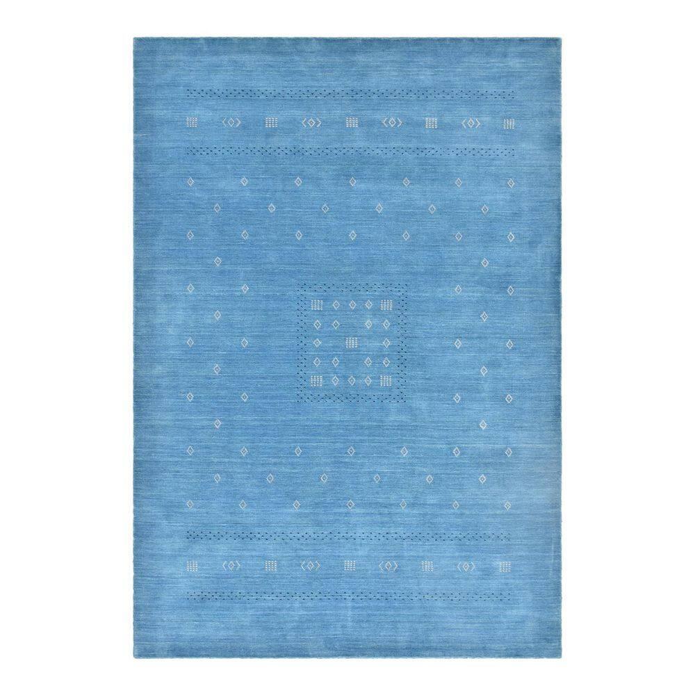 Cyrena Hand-Loomed Wool Rug - Sapphire / 9' x 12'
