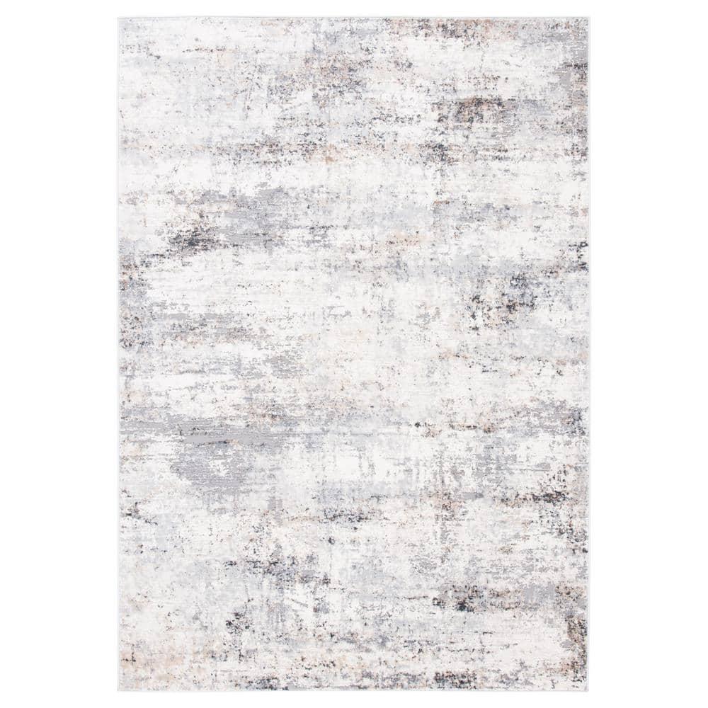 Amelia ALA463 Power Loomed Area Rug - Grey/Gold - 8'9"x11'9" - Safavieh.