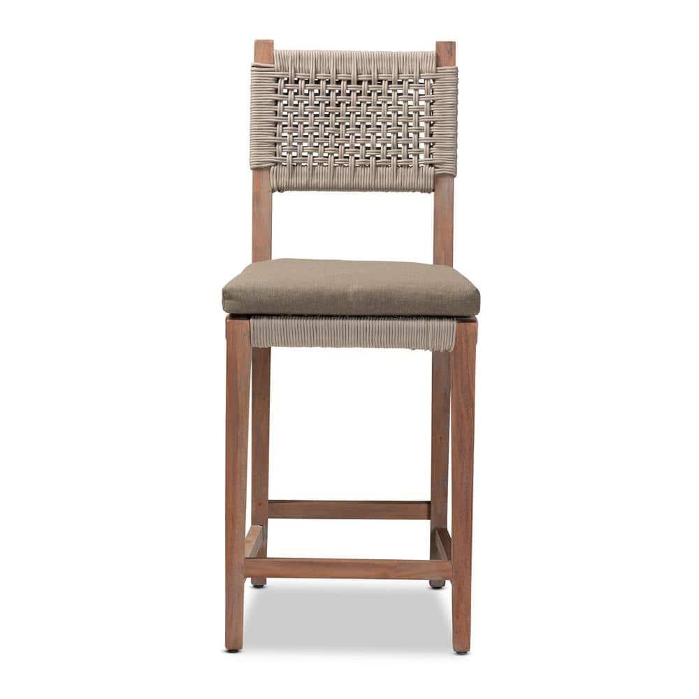 Bayou Breeze Datavia Solid Wood Counter Stool