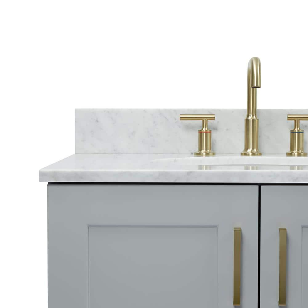 ARIEL TAYLOR 73 IN DOUBLE OVAL SINK VANITY 1