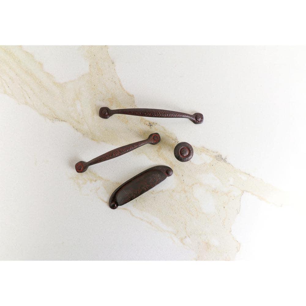 Refined Rustic Kitchen Cabinet Handles, Solid Core Drawer Pulls for Cabinet Doors