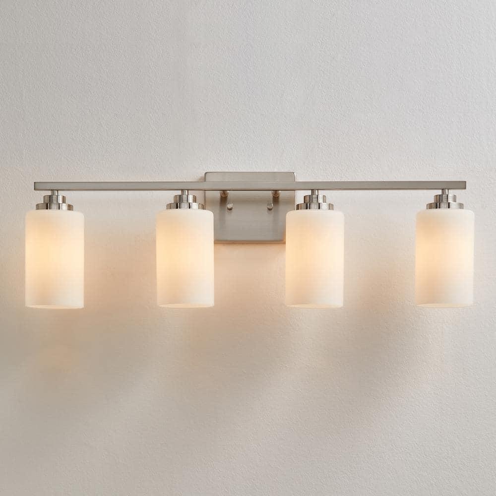Kawoti Vanity Light With Frosted White Glass
