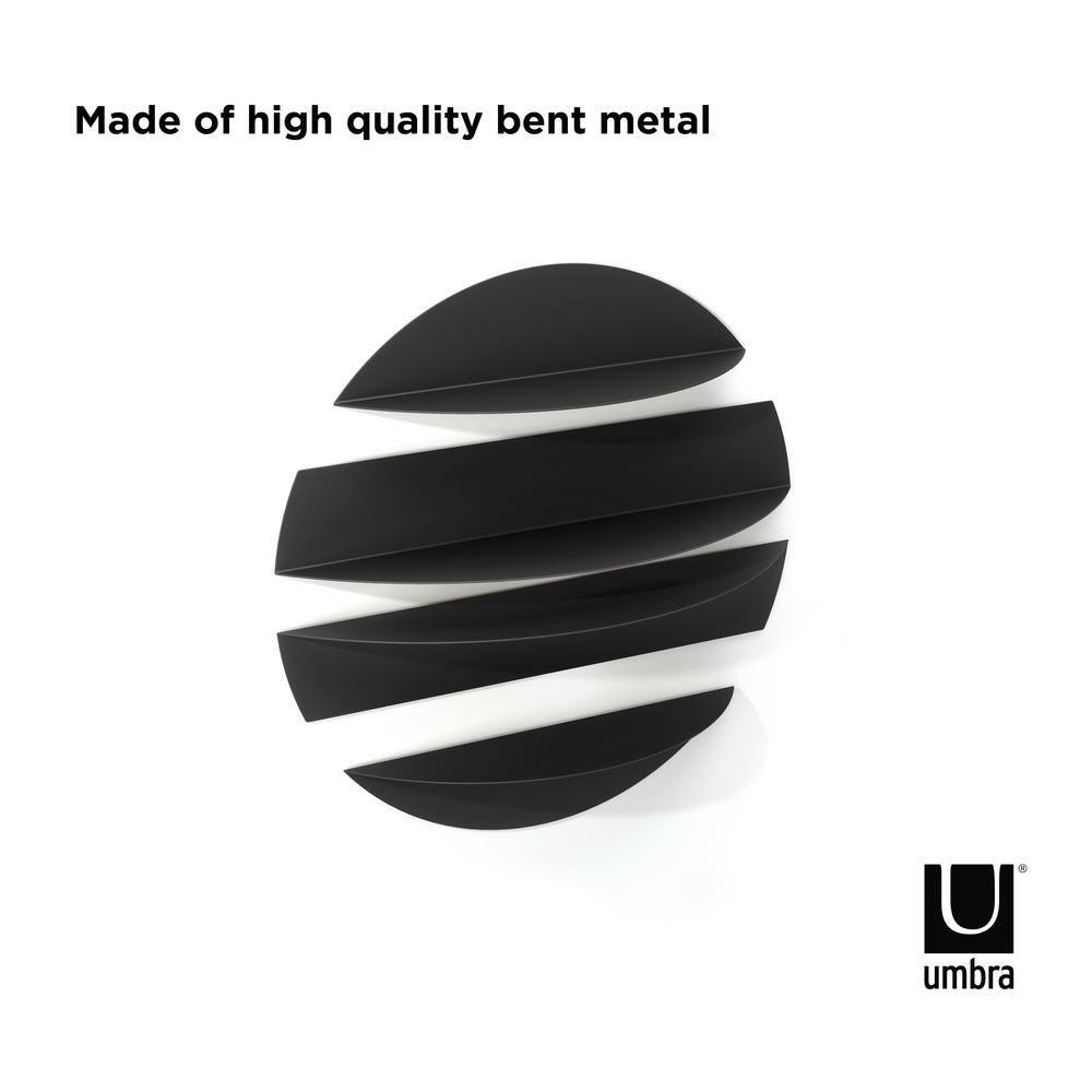 Umbra 4 Piece Circle Metal Floating Shelf