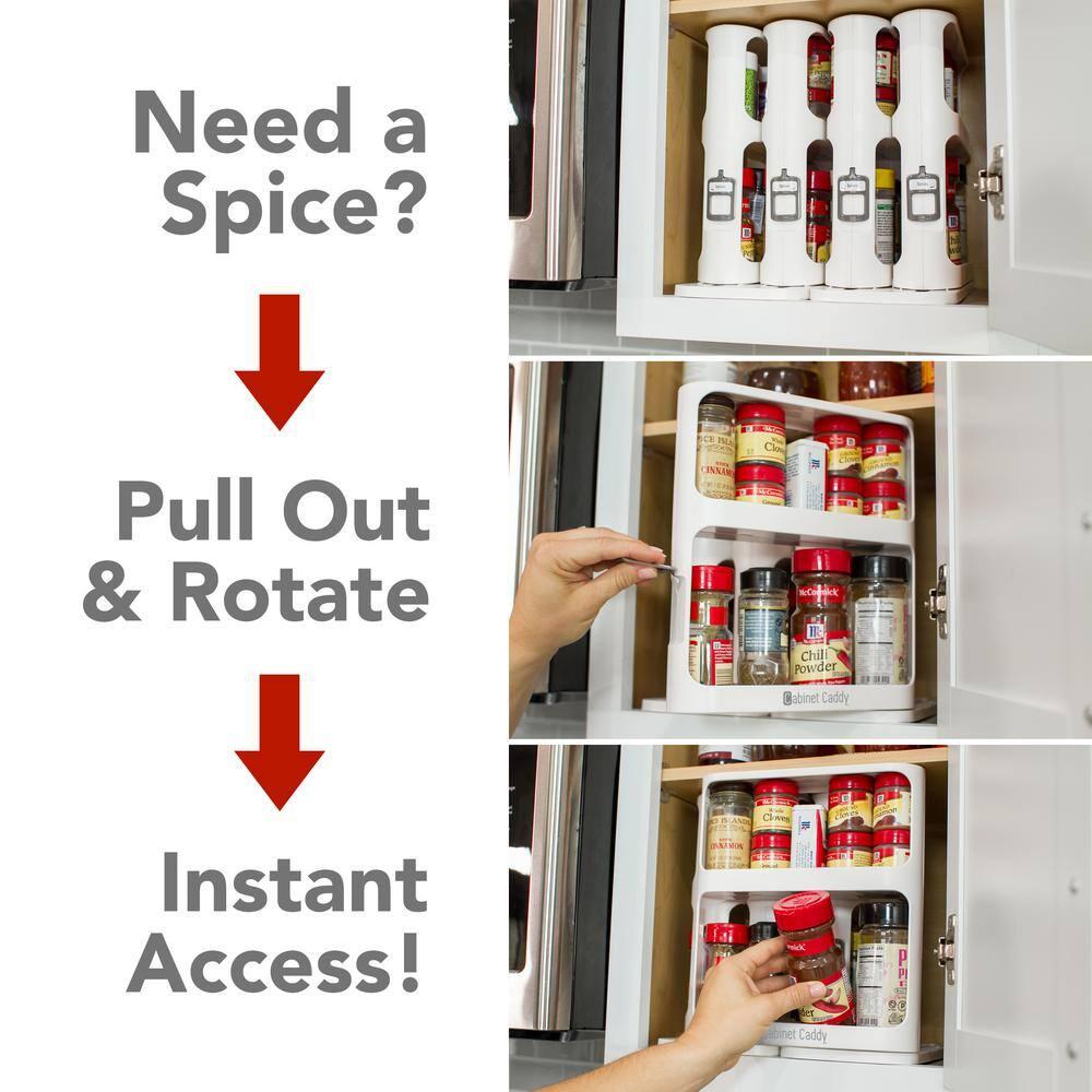 Cabinet Caddy Freestanding Spice Rack