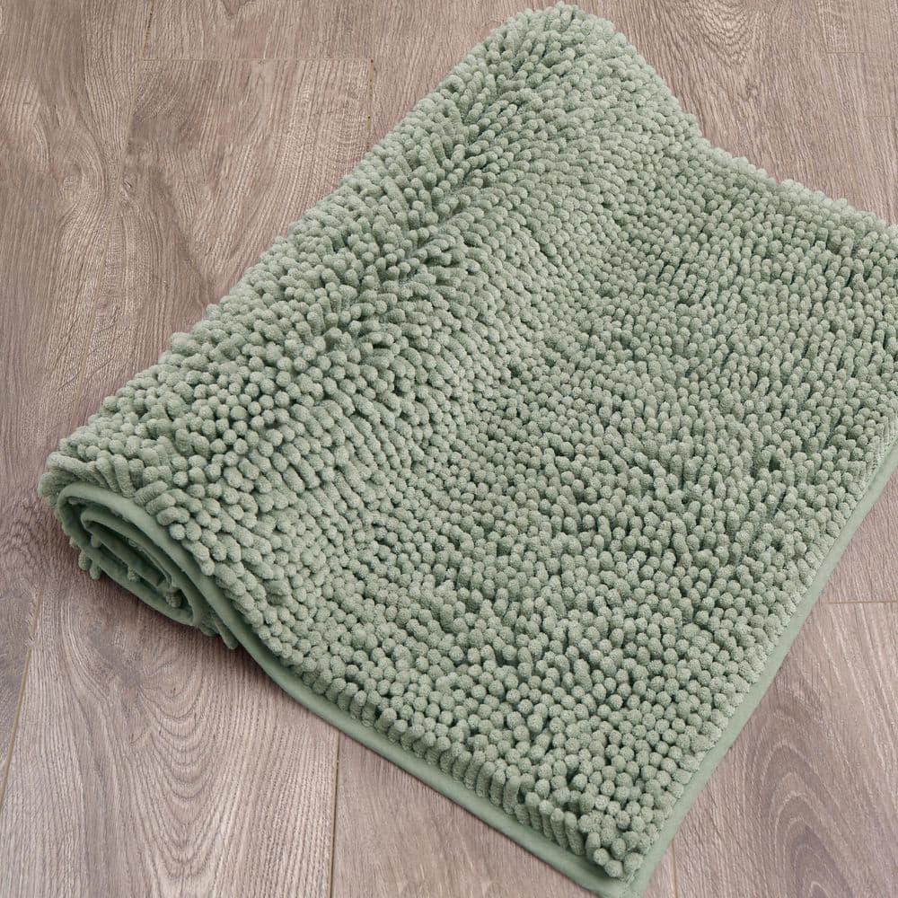 Resort Collection Chenille Plush Loop Bath Mats