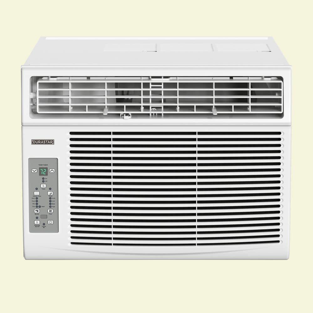 Durastar Durastar 12,000 BTU 230V Window Air Conditioner with 11000 BTU Supplemental Heating and Remote Control