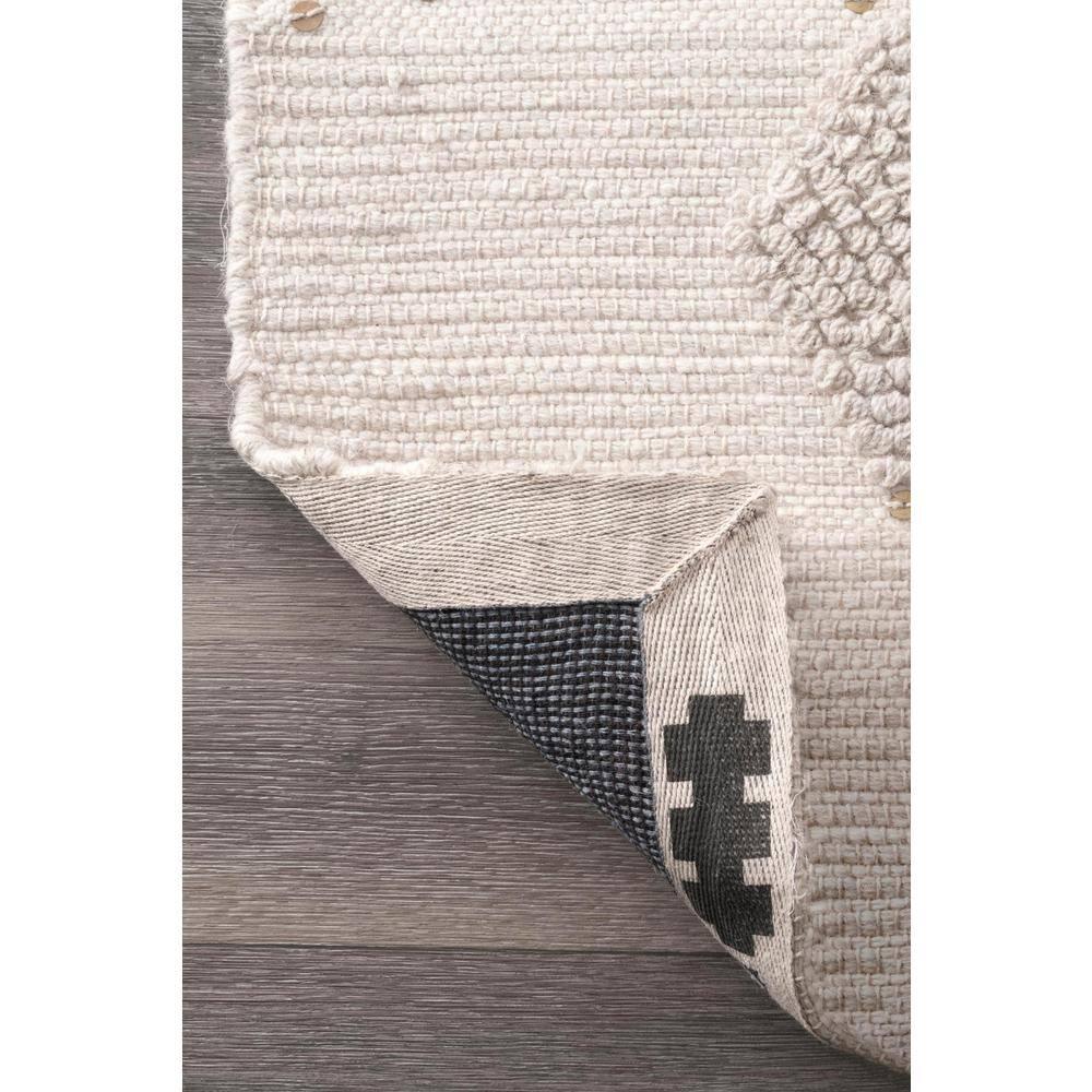 Nuloom Chandy Textured Wool Area Rug, 12' x 15', Cream