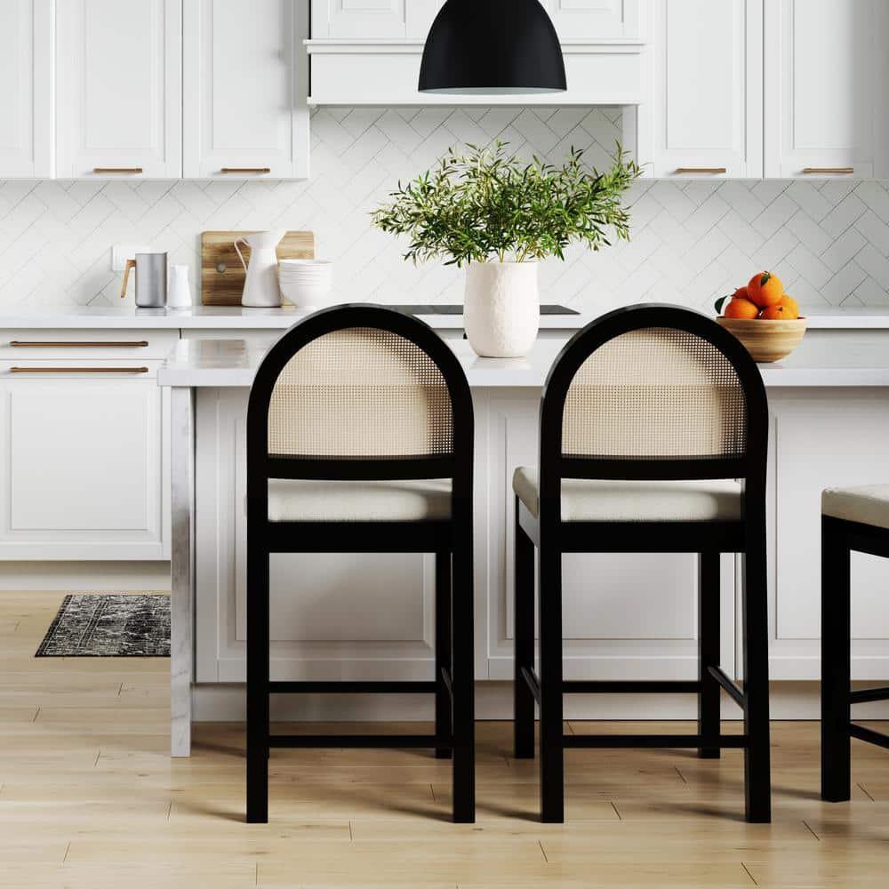Nathan James Boucle Counter Stool