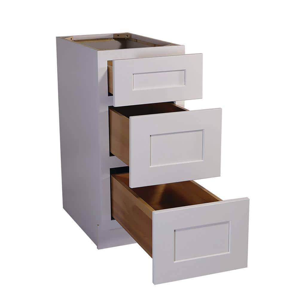 Design House Design House Brookings Unassembled Shaker Drawer Base Kitchen Cabinet