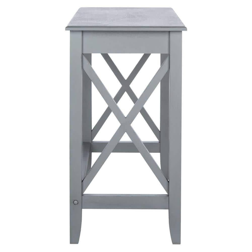 Kaytee Desk - DSK5713 - Distressed Grey - Safavieh