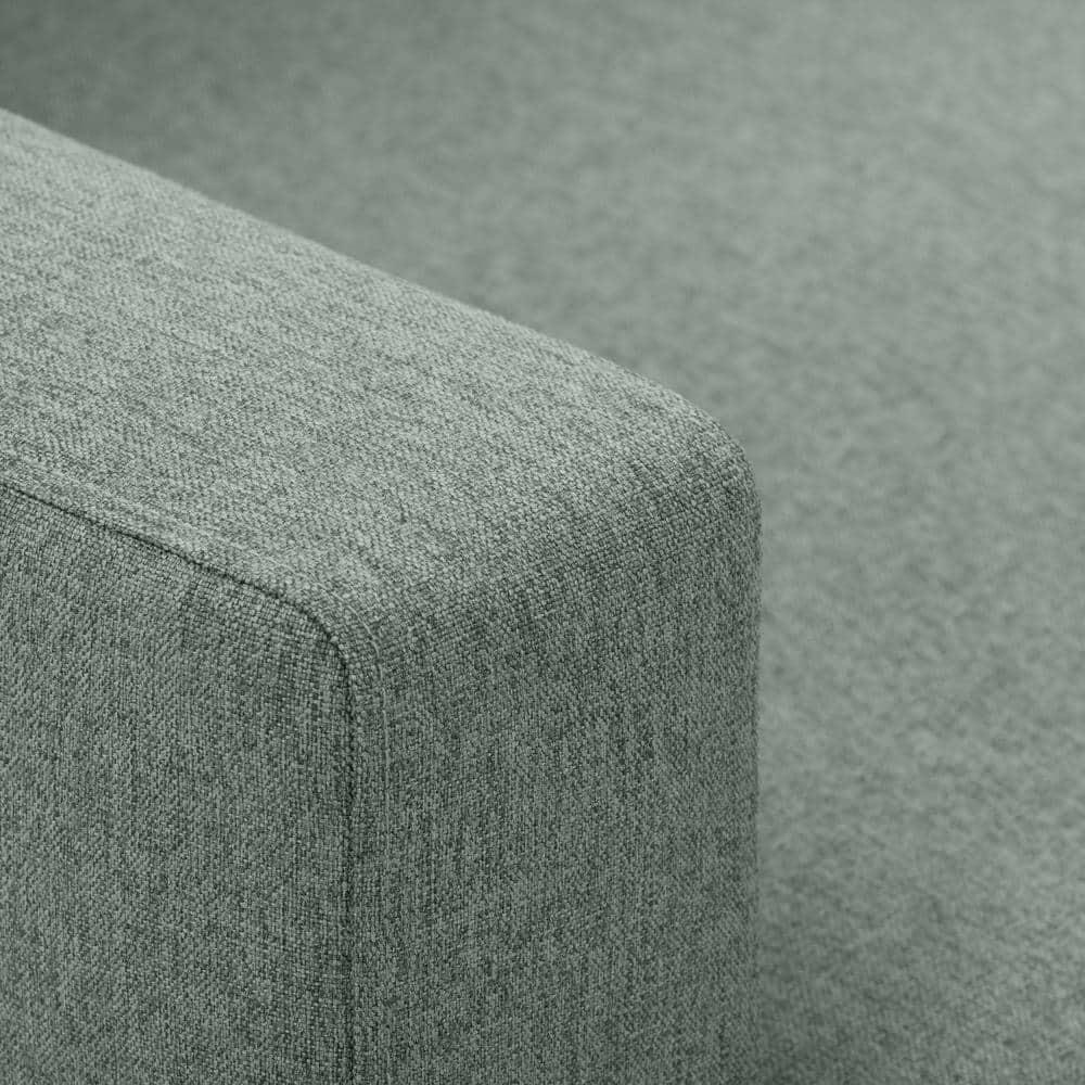 Elwood Tufted Accent Chair Light Green - CorLiving