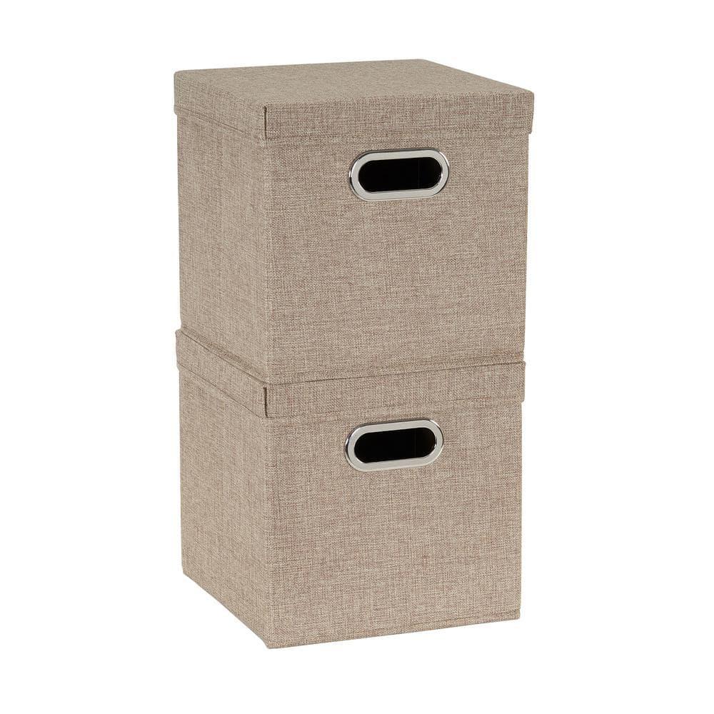Household Essentials Household Essentials Fabric Bin (Set of 2)