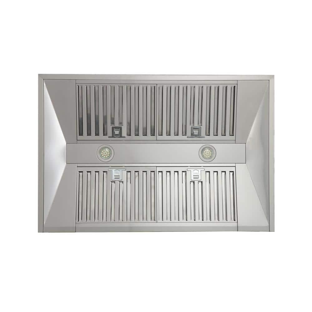 Kucht Kucht 36" Stainless Steel 900 CFM Wall Range Hood with Baffle Filter