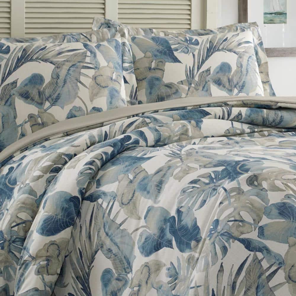 Tommy Bahama Home Tommy Bahama Raw Coast Blue Cotton Comforter Set
