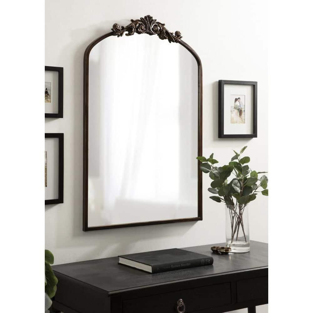 Kate and Laurel Arendahl Arch Mirror - Bronze, 24x36