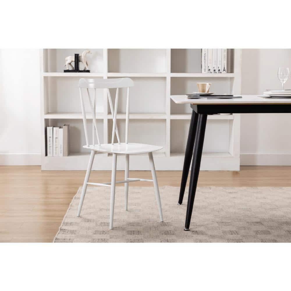Savannah Dining Chair, White - Set of 2