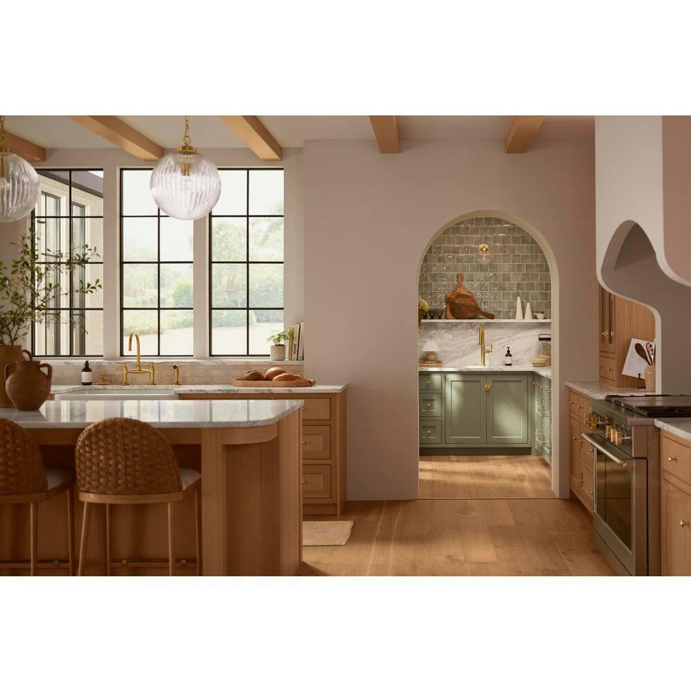 Edalyn by Studio McGee Pull-Down Kitchen Sink Faucet with Three-Function Sprayhead