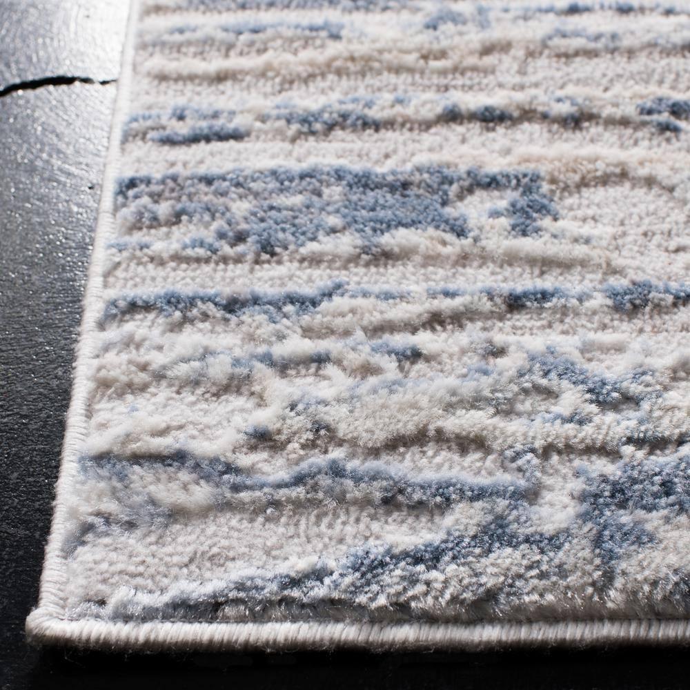 SAFAVIEH Amelia Lester Abstract Area Rug, Ivory/Blue, 10' x 14'