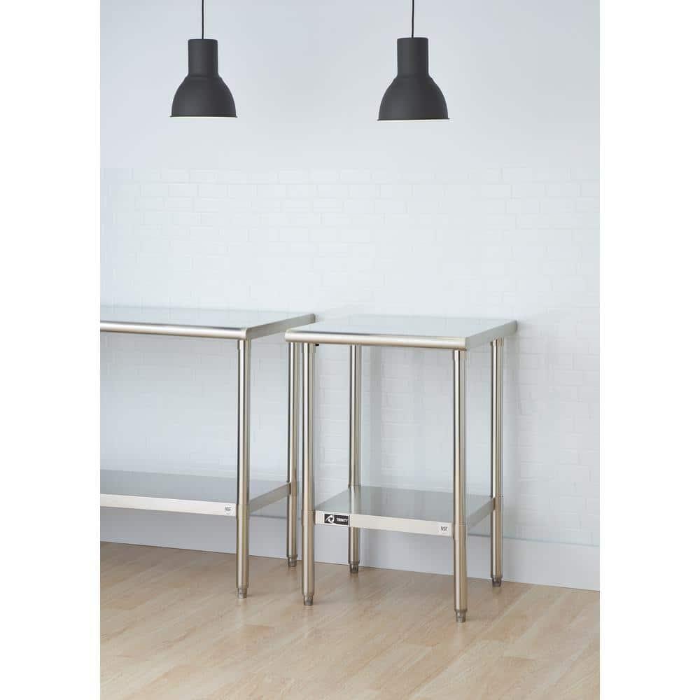 Prep & Savour Hany Metal Prep Table