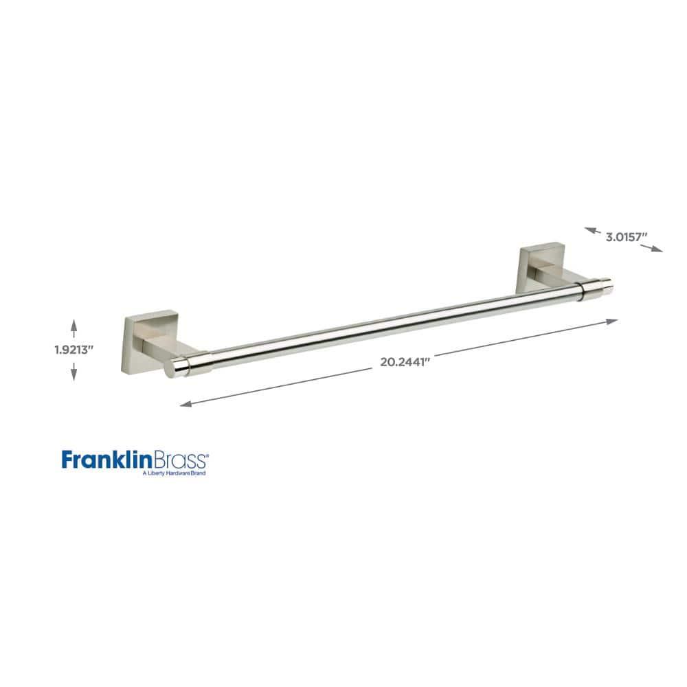Franklin Brass Maxted 18" Wall Mounted Towel Bar MAX18-SN