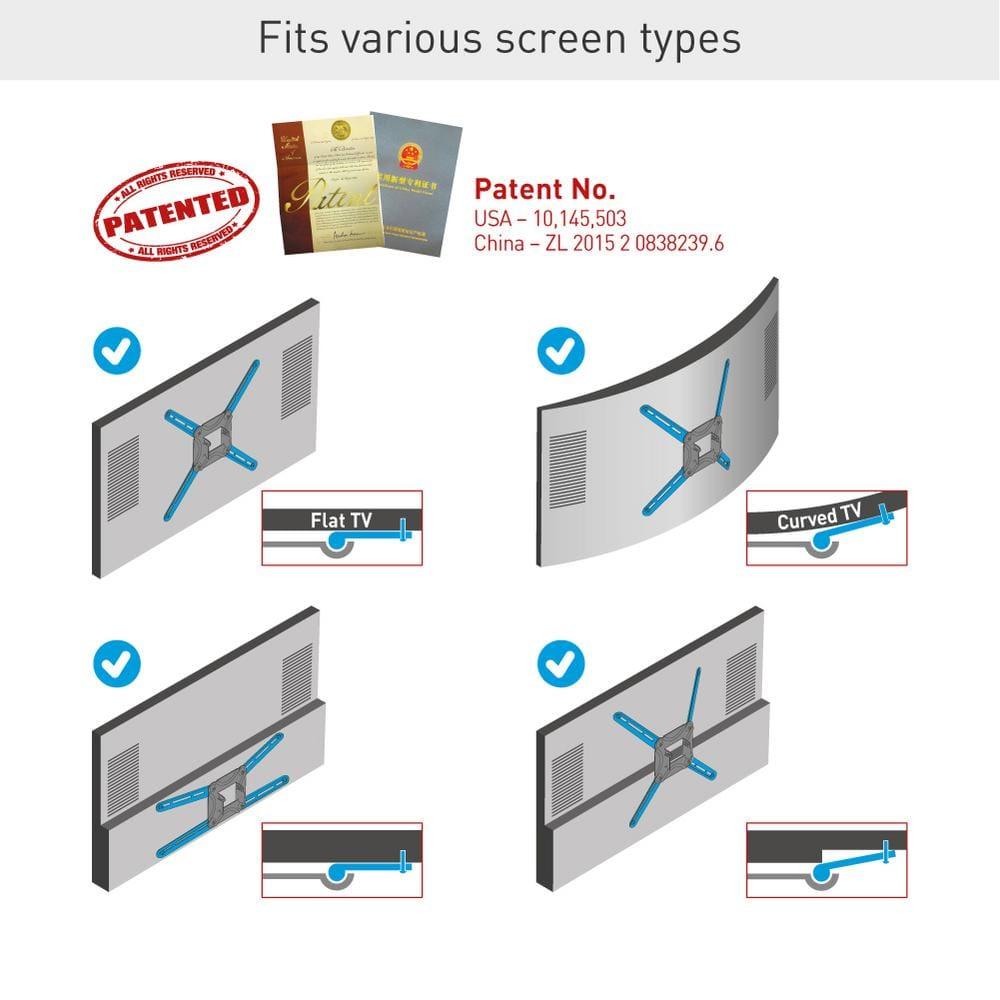 Barkan Single Screen Floor Stand Mount