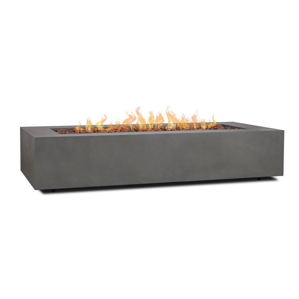 AEGEAN Propane / Natural Gas Outdoor Fire Pit Table