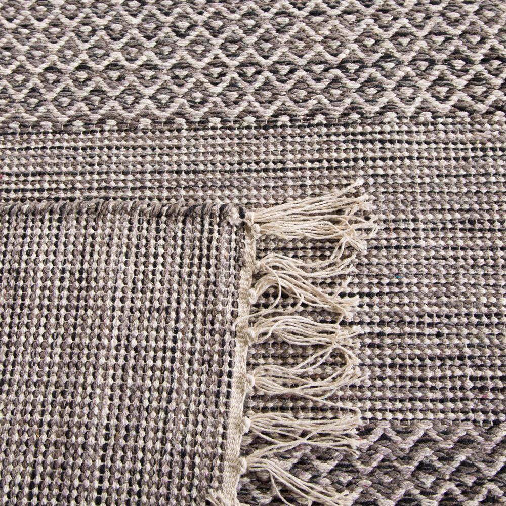 Montauk MTK330 Hand Woven Area Rug - Ivory/Anthracite - 3'x5' - Safavieh.