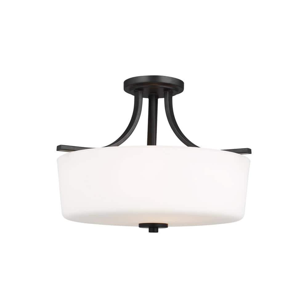 Generation Lighting 7728803-112 Three Light Semi-Flush Mount