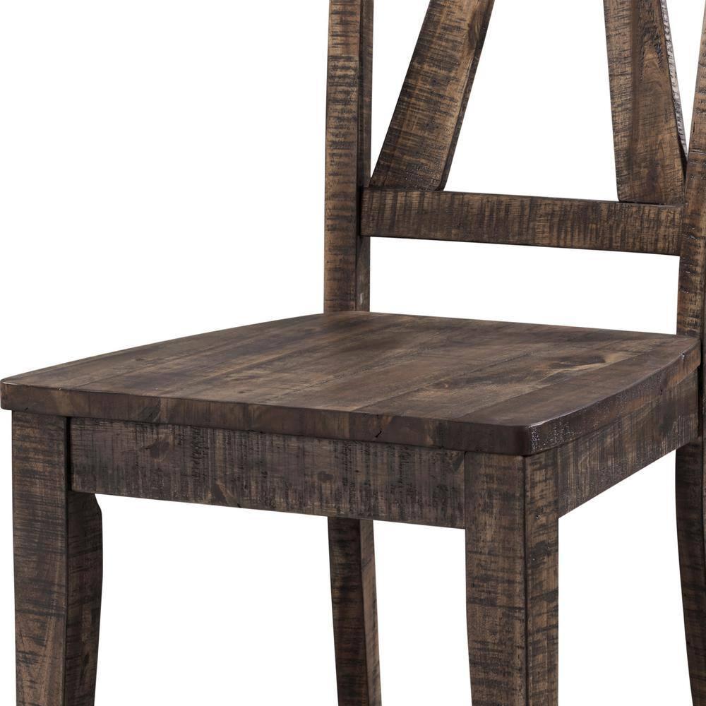 Picket House Furnishings Flynn 5 Piece Dining Set in Walnut