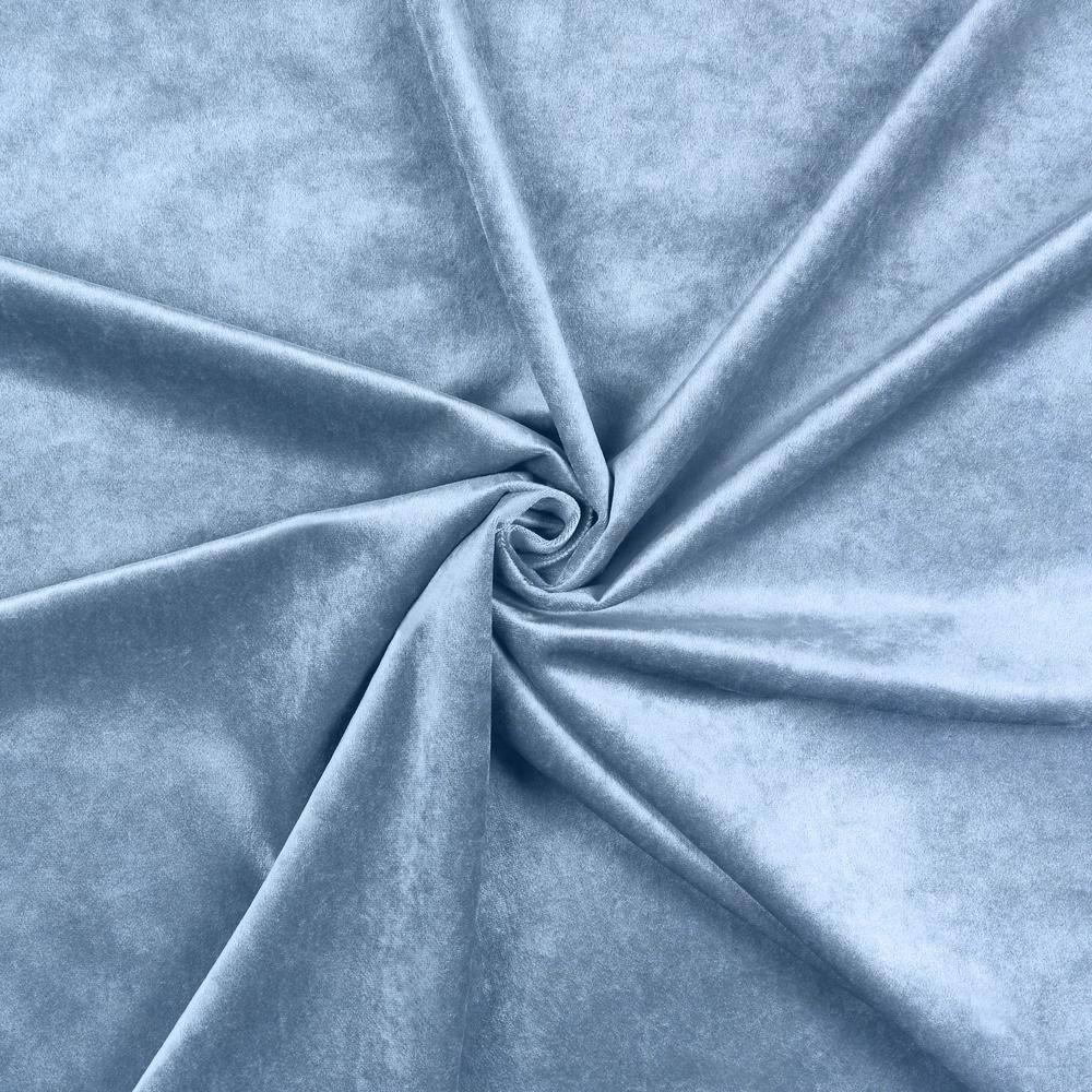 Amalgamated Textiles Exclusive Home Velvet Heavyweight Light Filtering Grommet Top Curtain Panel Pair