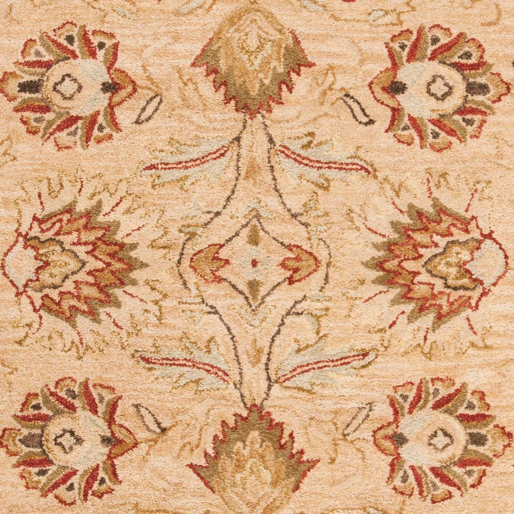 SAFAVIEH Anatolia Venice Floral Wool Area Rug, Beige/Beige, 5' x 8'