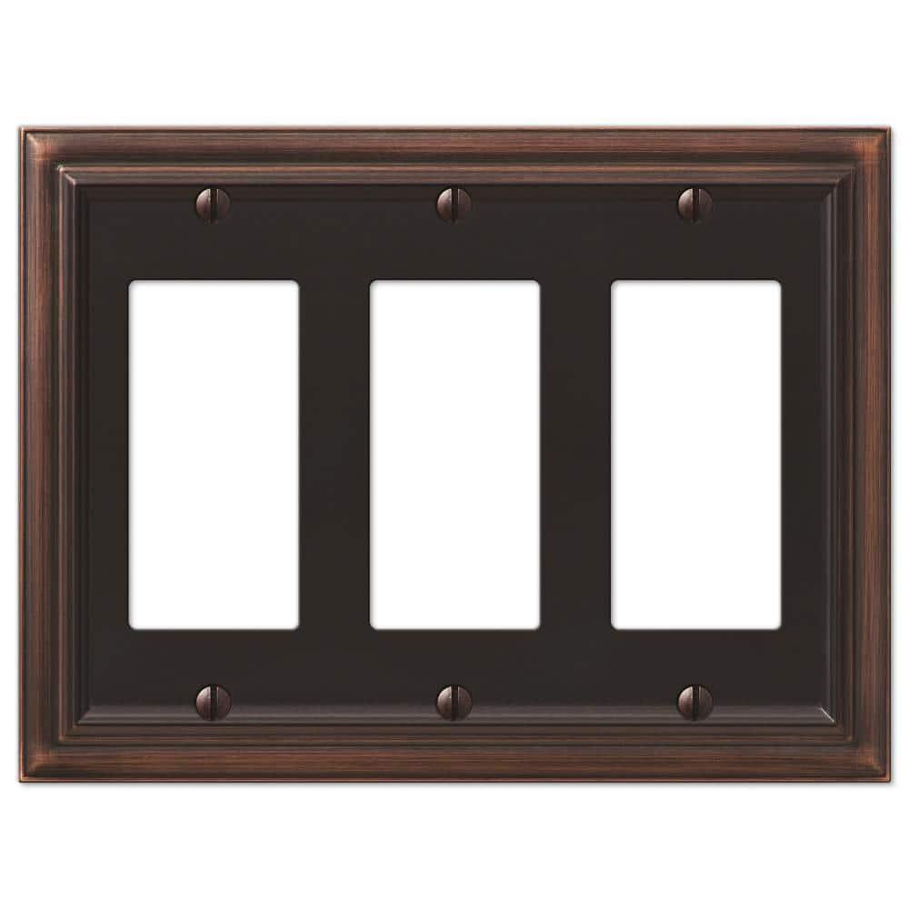 CKP Impressions 3 - Gang Rocker Standard Combination Wall Plate