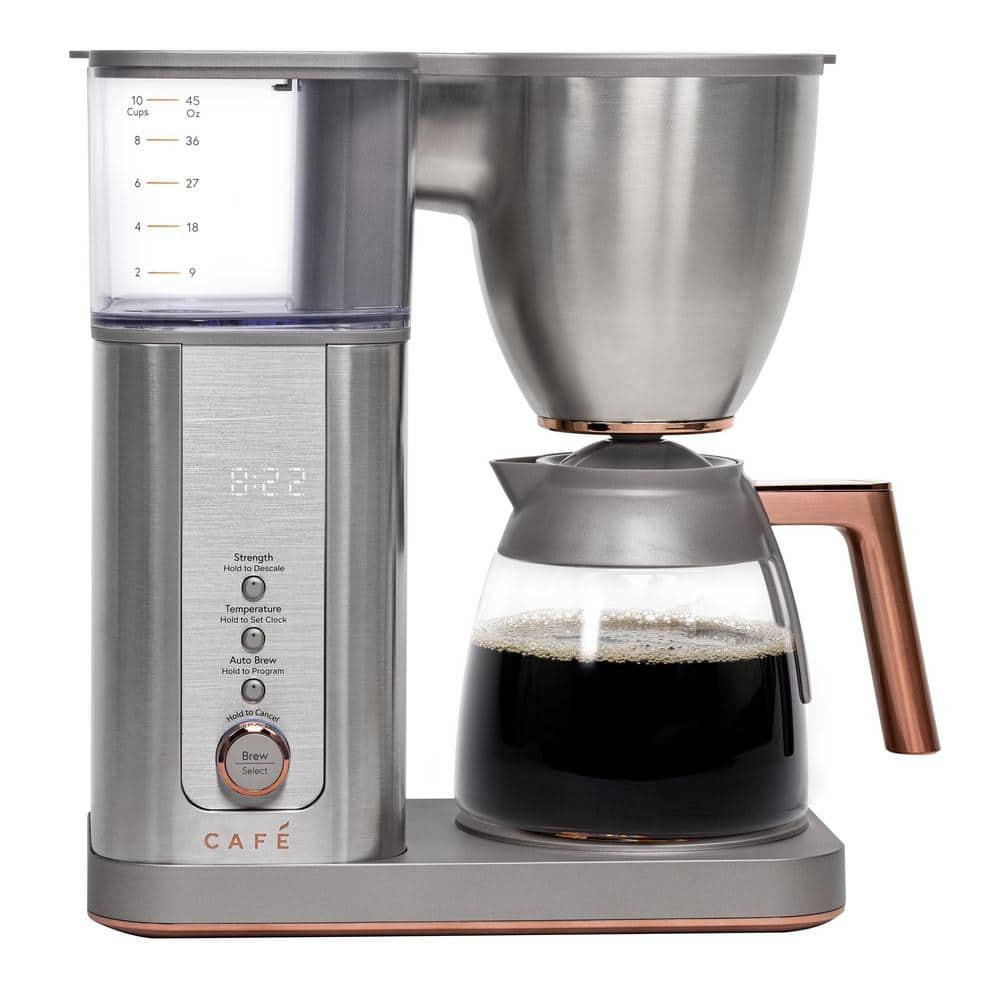 Café C7CDABS2RS3 Café 10-Cup Specialty Drip Coffee Maker with Glass Carafe