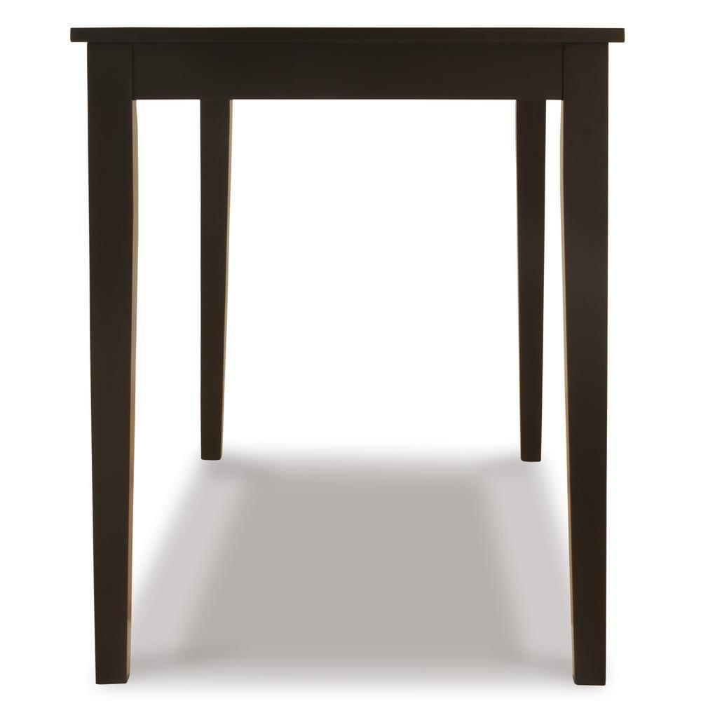 Signature Design by Ashley Contemporary Kimonte Dining Table, Dark Brown
