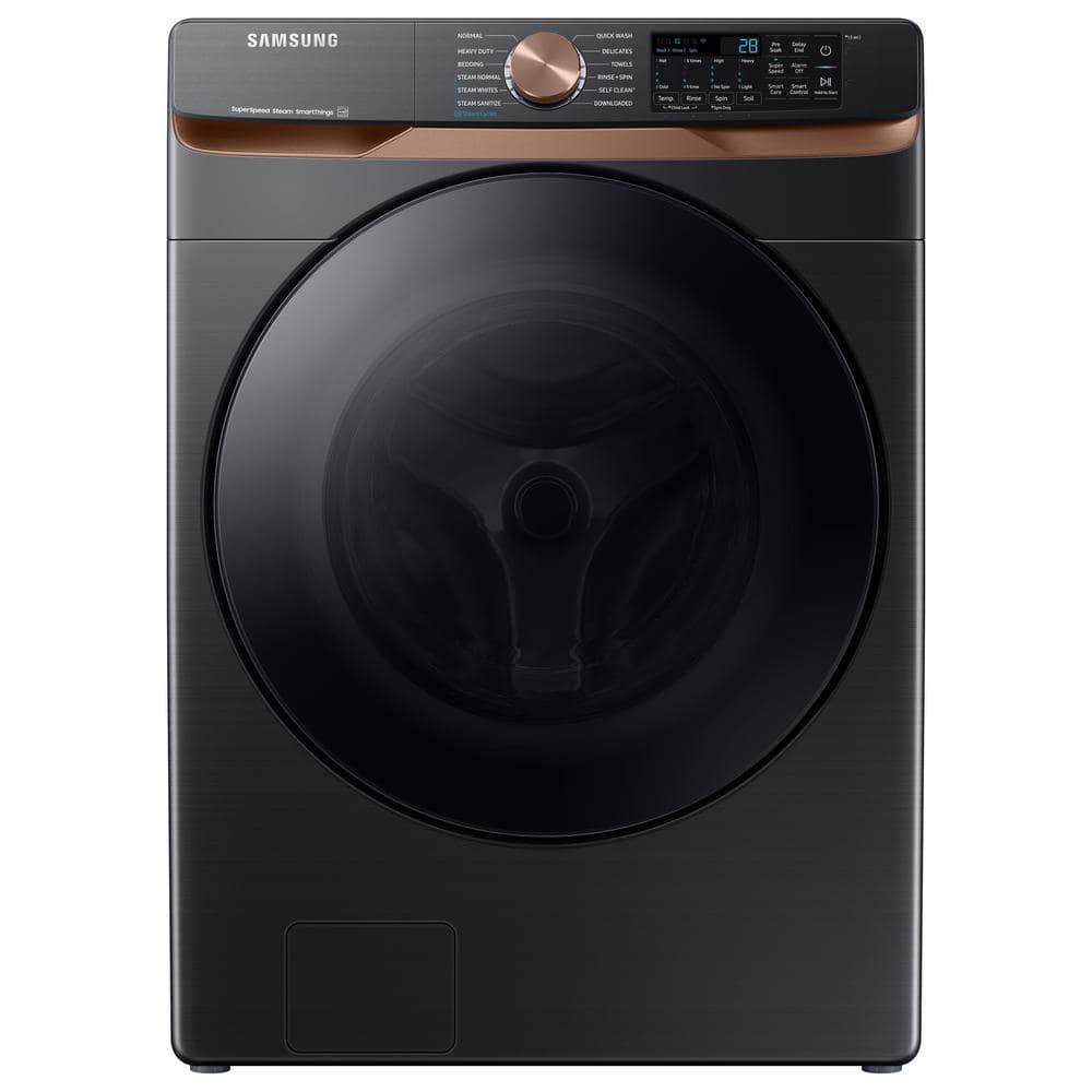 Samsung 5.0 cu. ft. Extra Large Capacity Smart Front Load Washer with Super Speed Wash and Steam