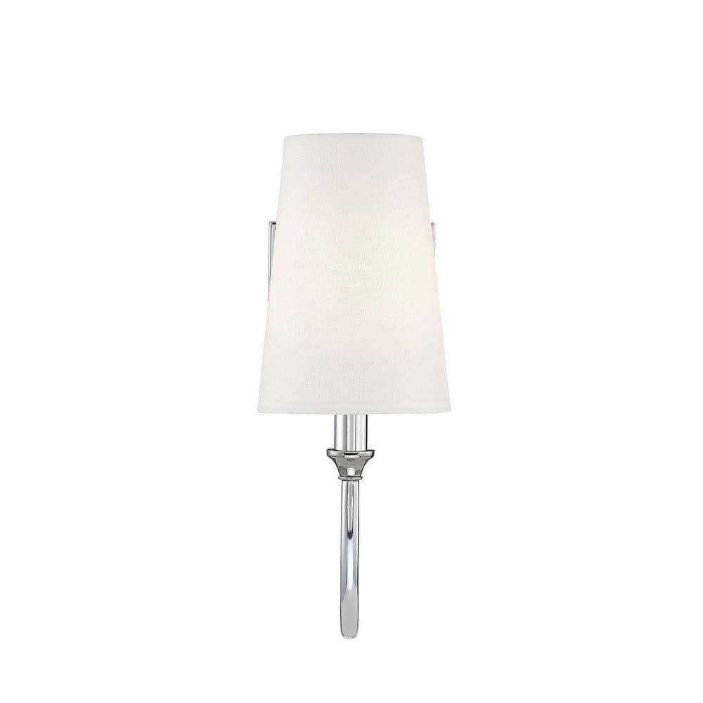 Savoy House Cameron 1 - Light Wall Light in  Polished Nickel