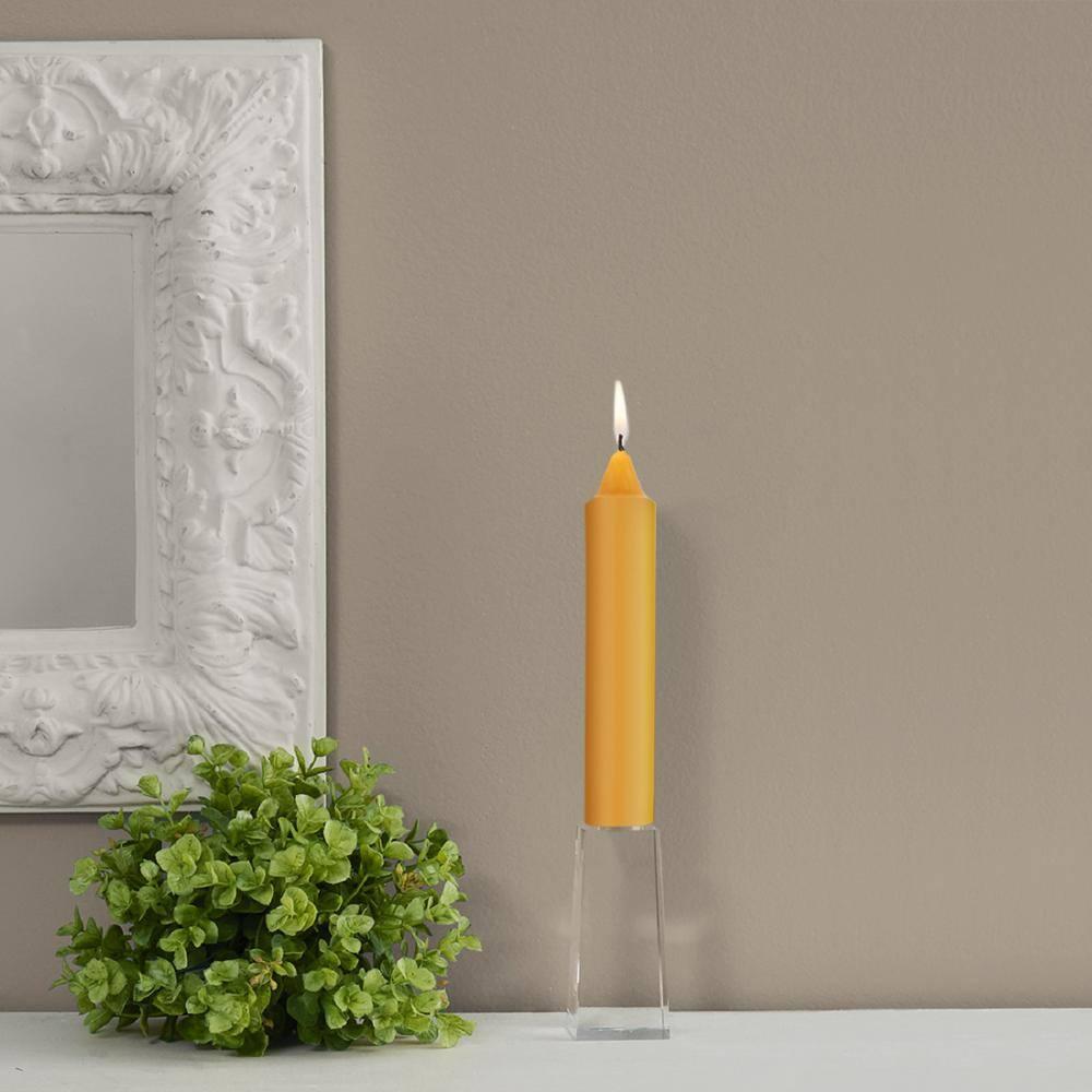 Smooth Collenette Unscented Taper Candle (Set of 4)