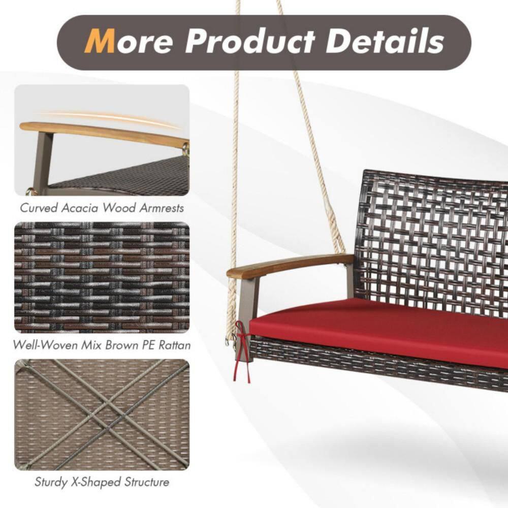 Red Barrel Studio® Zeel Porch Swing Without Stand