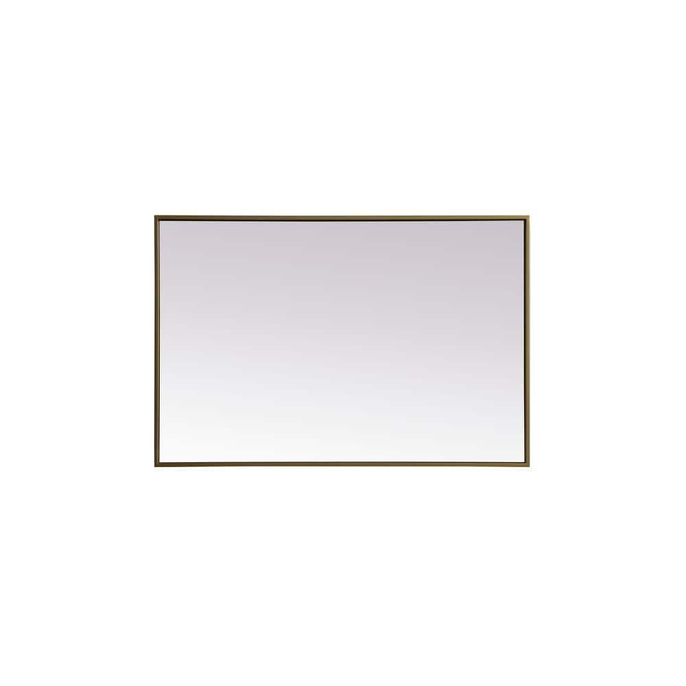 Sabine Metal Rectangle Wall Mirror