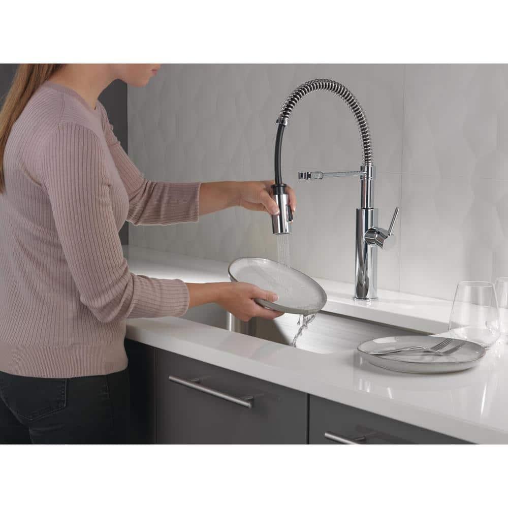 Antoni Pro Commercial Pull Down Sprayer Kitchen Sink Faucet