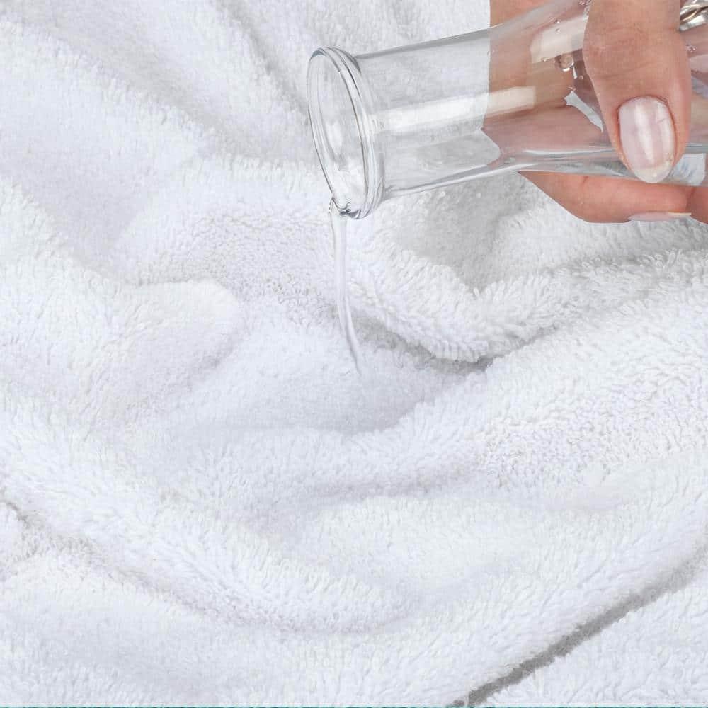 American Soft Linen Luxury 35x70 Jumbo Large Bath Towel, 100% Cotton Turkish Bath Towel Sheet, White