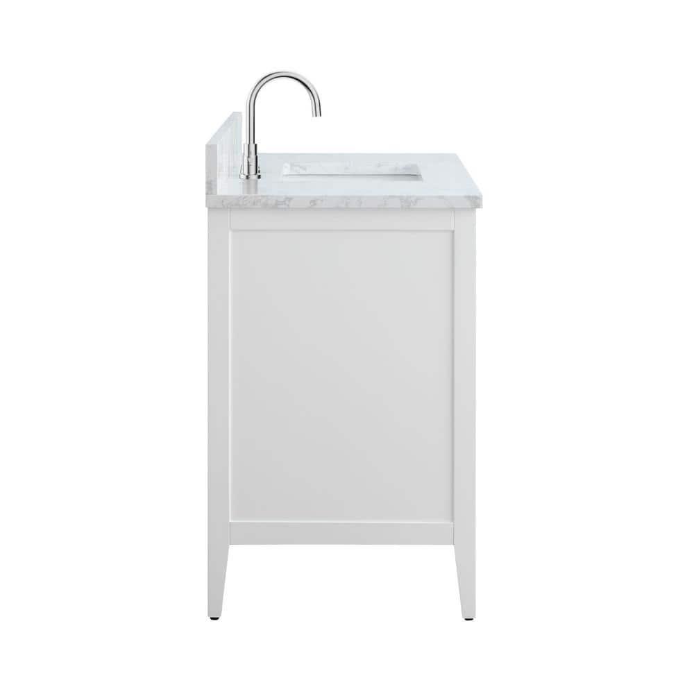 48'' Single Bathroom Vanity with Engineered Marble Top