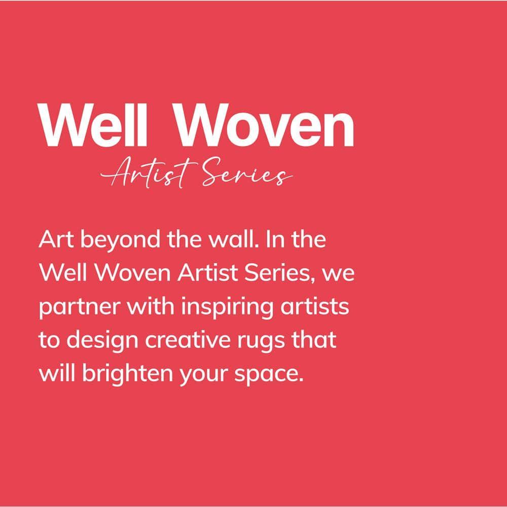 Well Woven Well Woven x Misha Tyutyunik The Sunday Jungle Collection Home Abstract Multi Area Rug